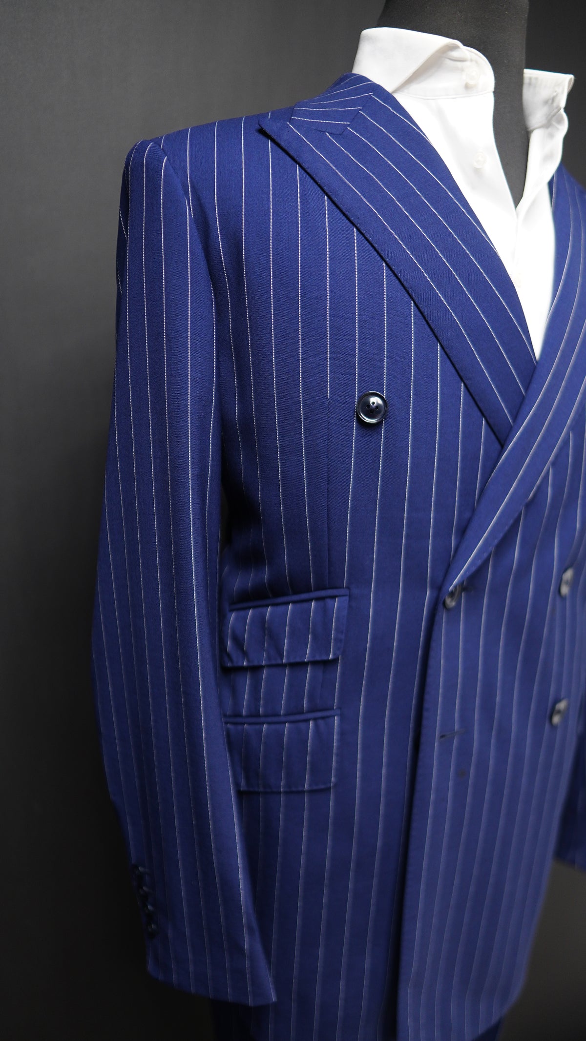 Navy Blue pinstripe suit