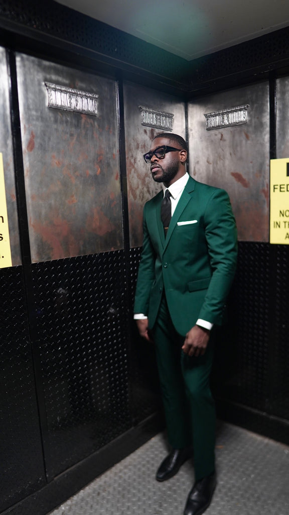 Hunter Green Men's Ready-to-Wear Suit | Dionicio's Closet
