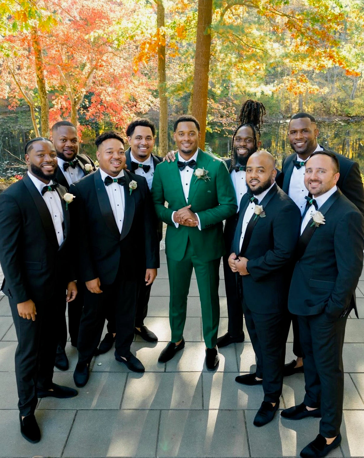 Hunter Green Wedding Suit