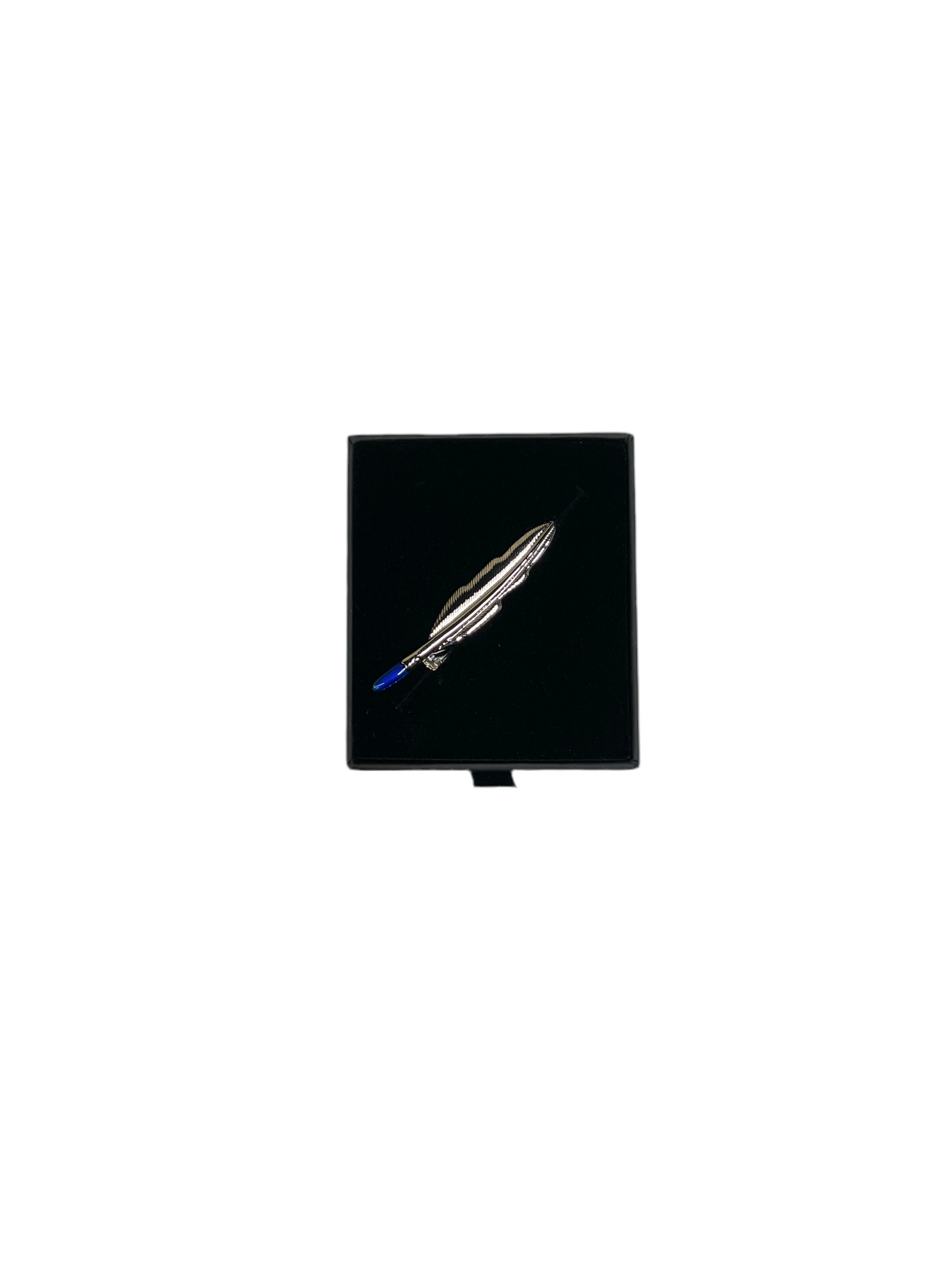 Tie Clip ( Chrome Feather )