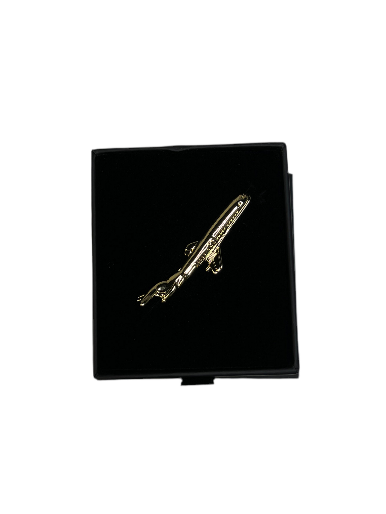 Tie Clip ( Gold Air plane )