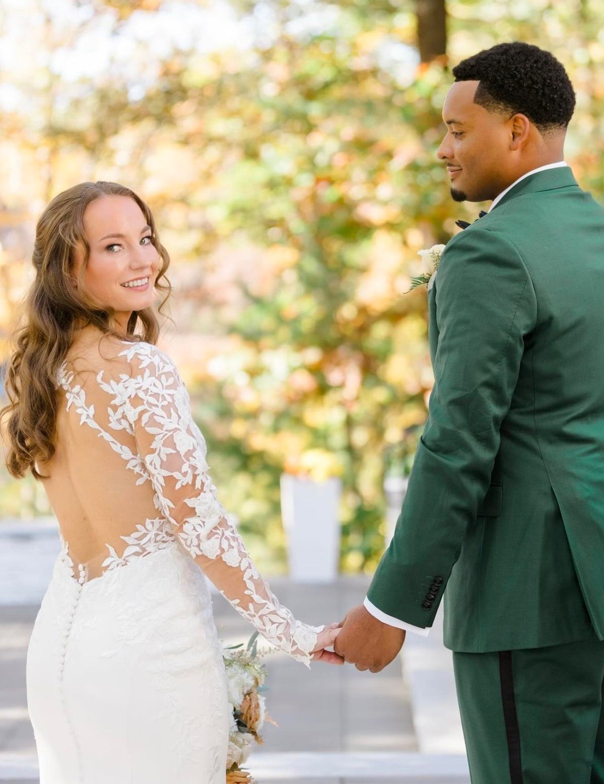 Hunter Green Wedding Suit