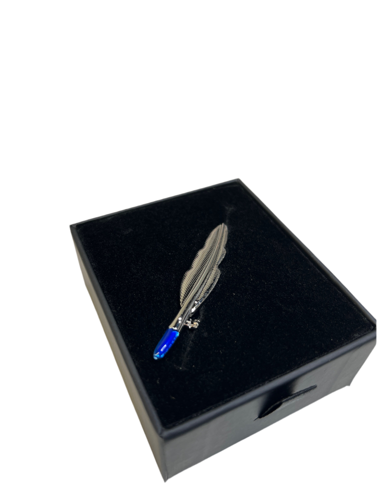 Tie Clip ( Chrome Feather )
