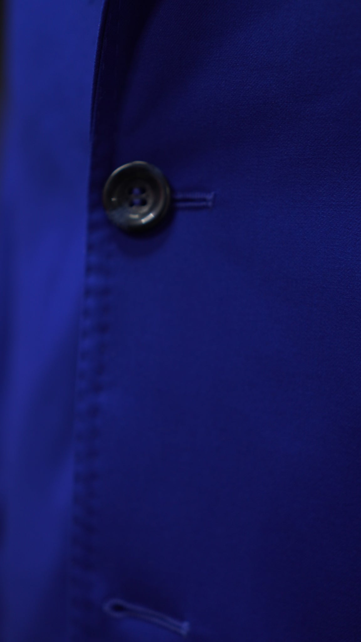 Electric Blue Notched  lapel suit