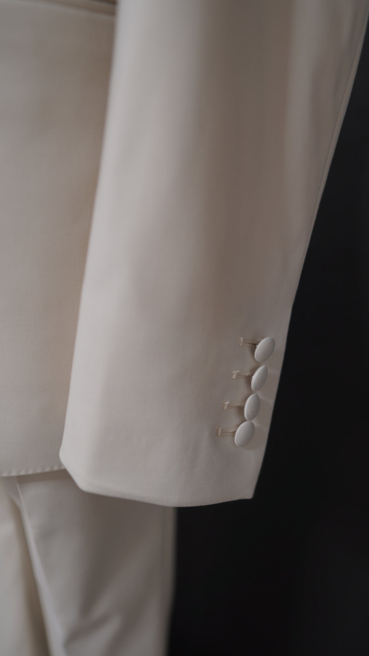Cream Shawl lapel Tuxedo