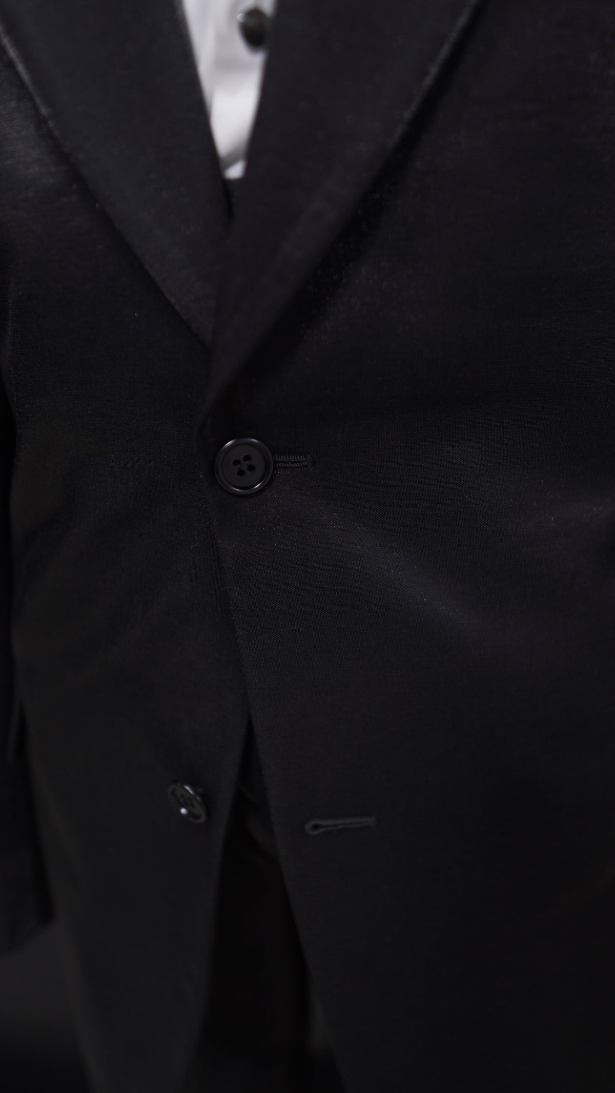 Justins Black Peak lapel  Suit