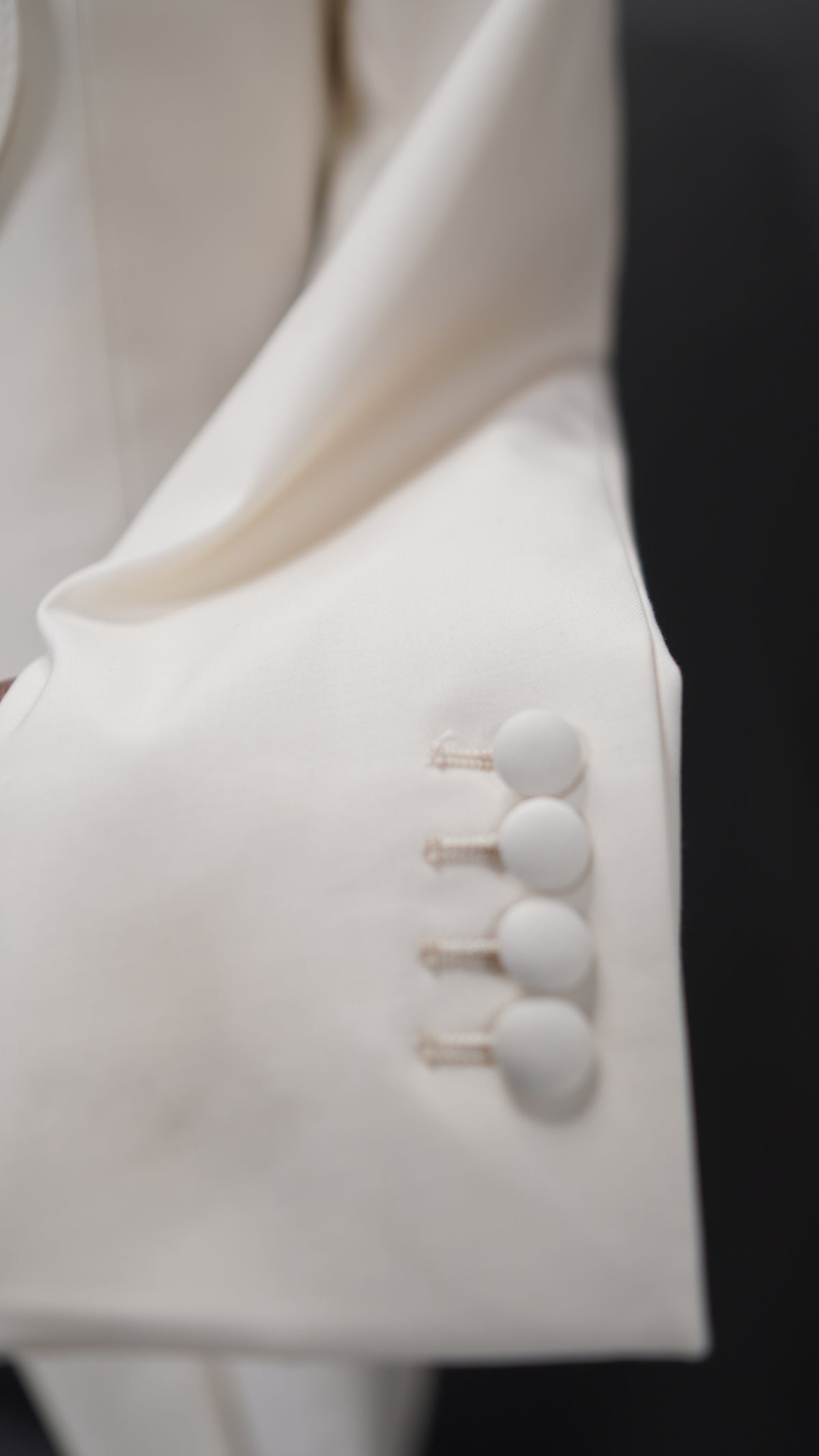 Cream Shawl lapel Tuxedo