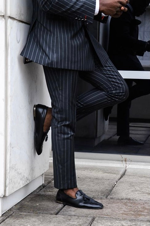 Pinstripe Wool