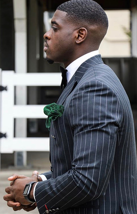Pinstripe Wool