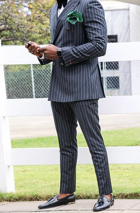 Pinstripe Wool
