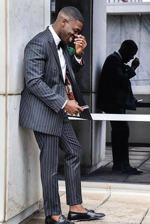 Pinstripe Wool