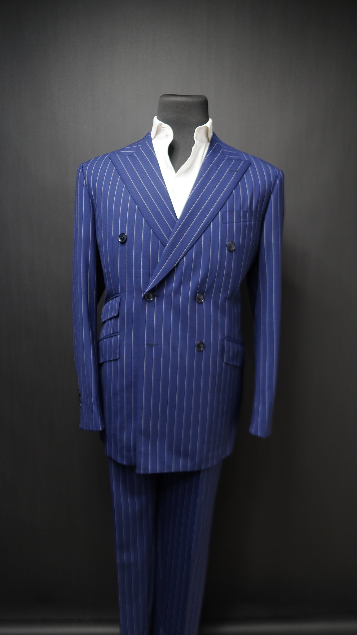 Navy Blue pinstripe suit