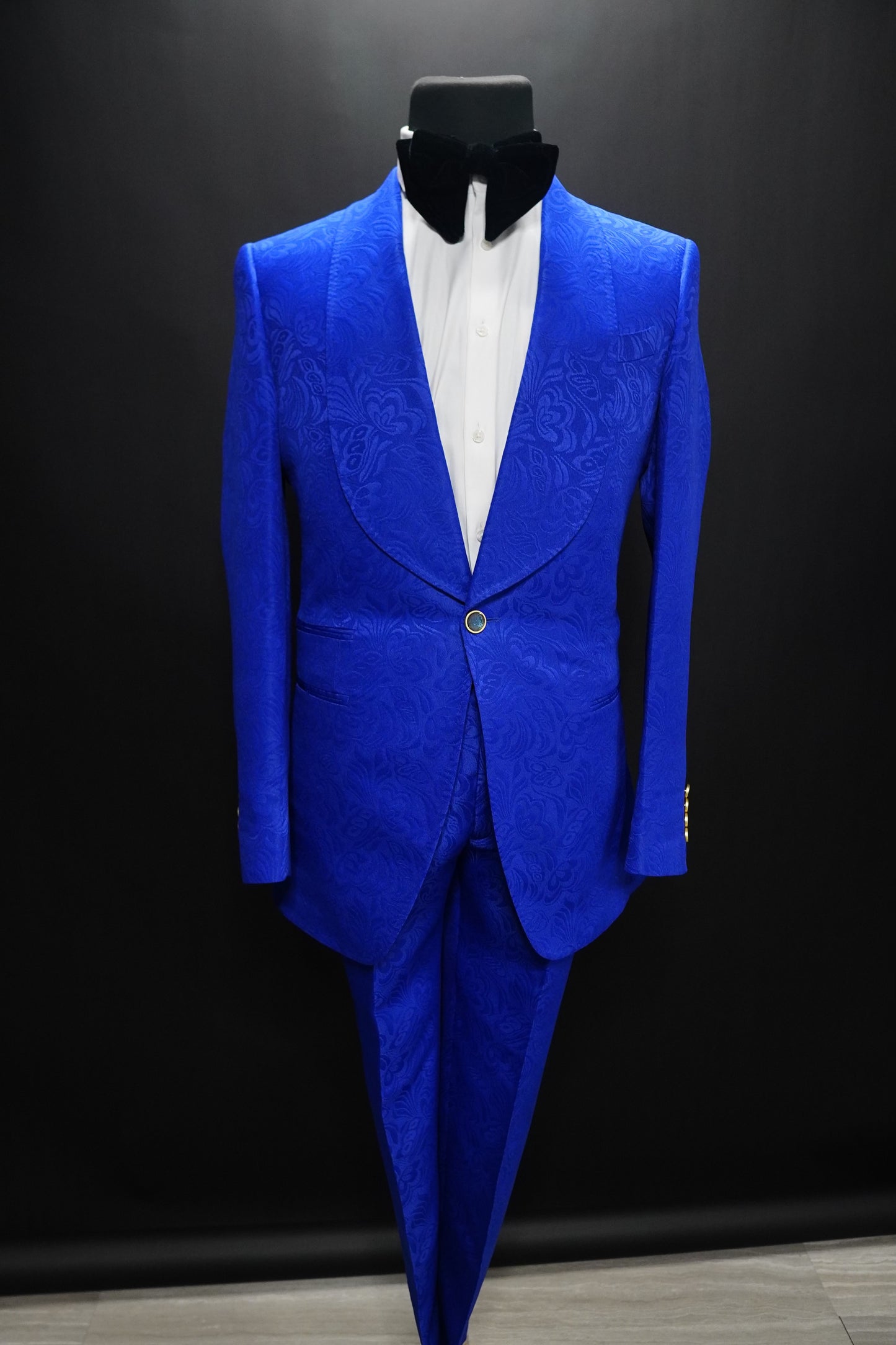 Troys Electric Blue Tuxedo