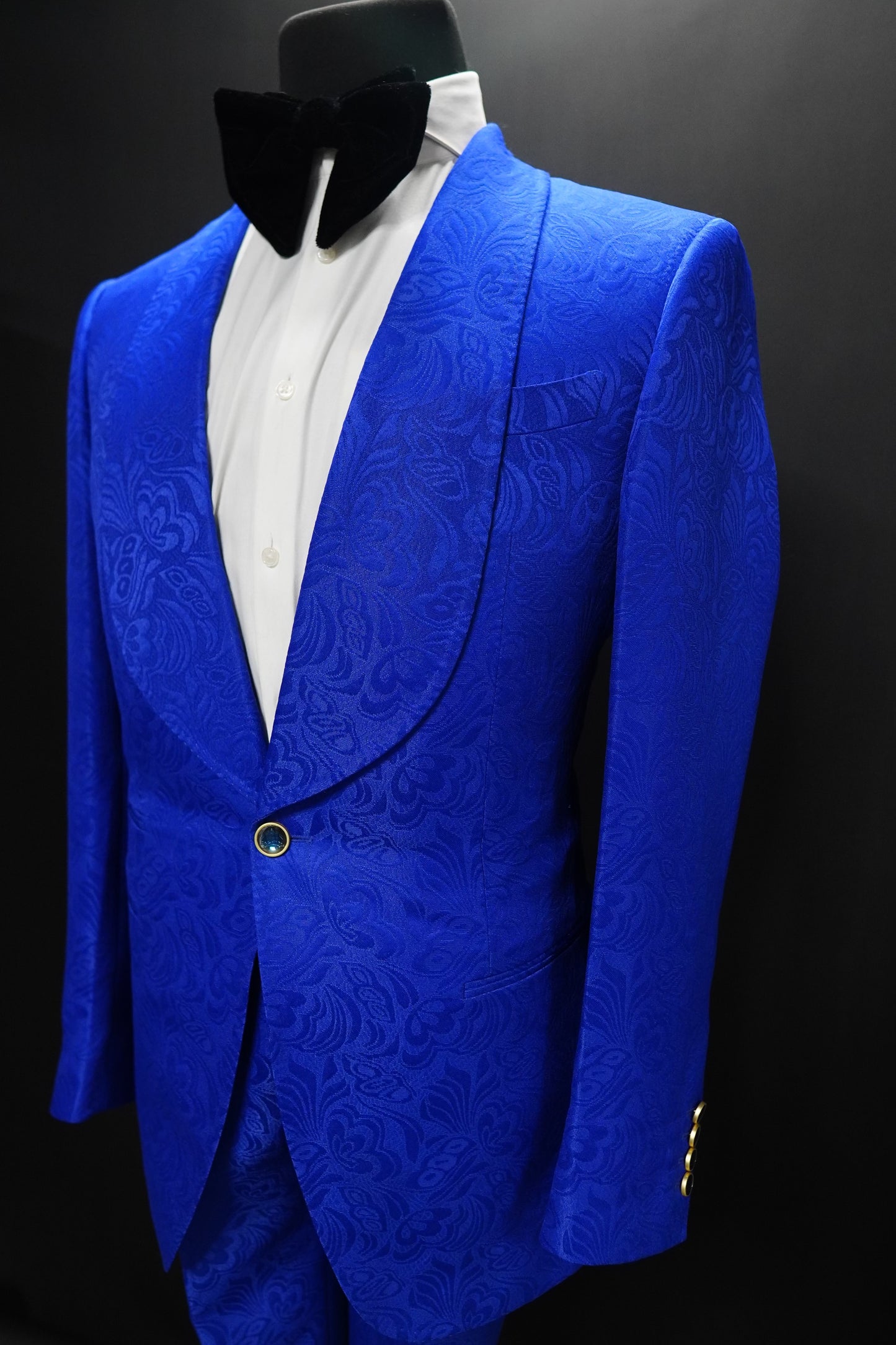 Troys Electric Blue Tuxedo