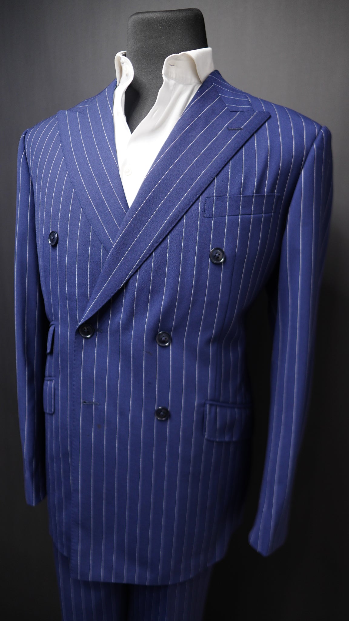Navy Blue pinstripe suit