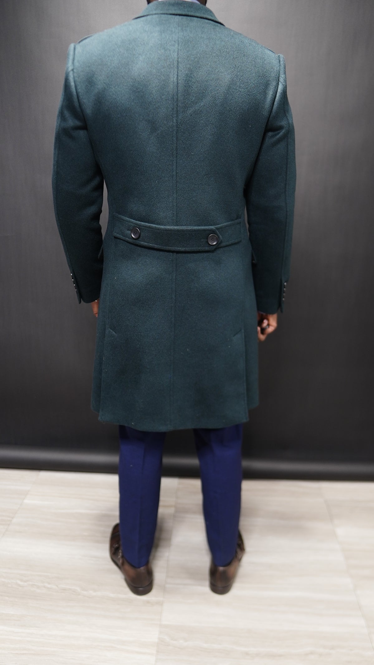 Hunter Green Overcoat