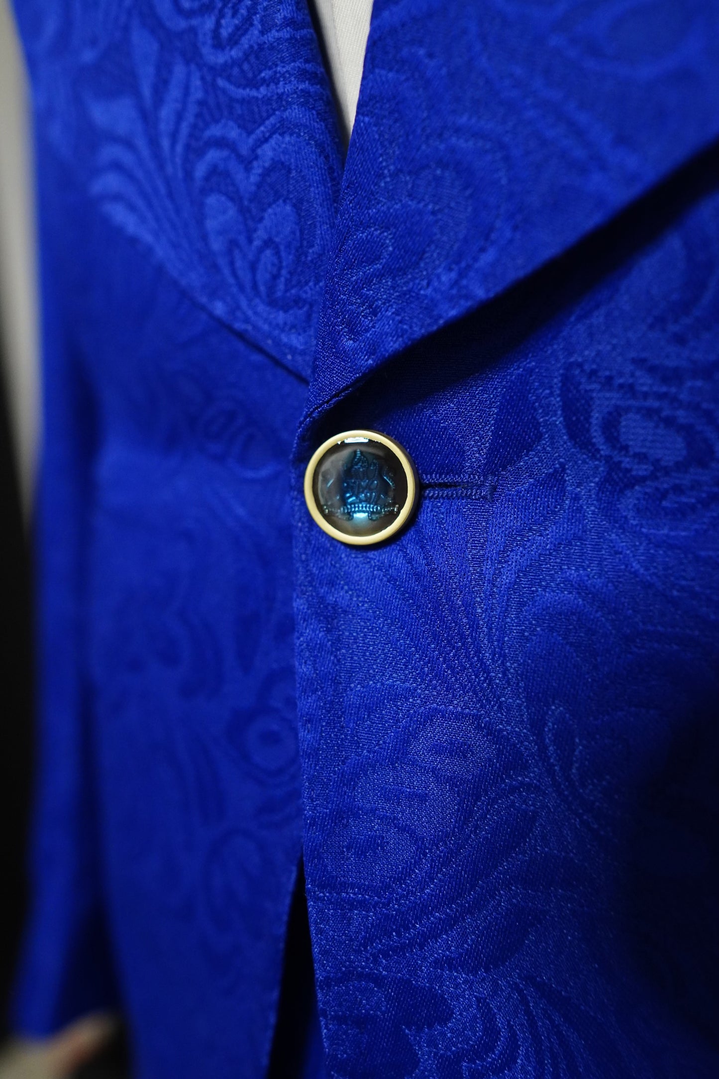 Troys Electric Blue Tuxedo